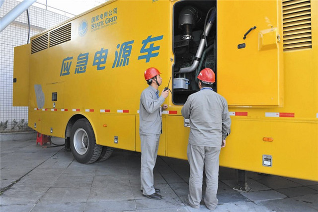 發(fā)電車租賃實例